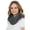 C.Grey, variant on BASICO 2PK Women Infinity Scarf Chunky Knitted Neck Warmer | Winter Crocket Knit Teal, C.Grey Scarf for Women