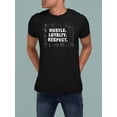 thumbnail image 2 of John Cena Down Since Day One Hustle Loyalty Respect Black T-shirt, 2 of 6