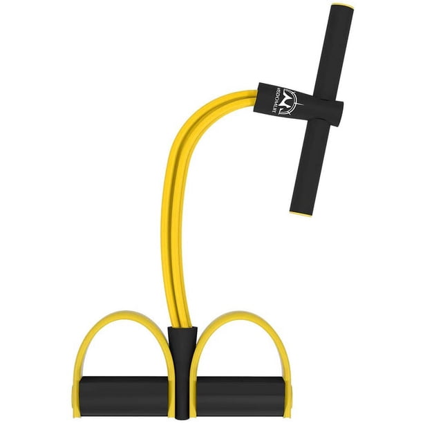 Equipo deportivo para el hogar, cuerda de tensión multifuncional, entrenamiento de resistencia para abdominales y piernas, elástico de fitness para mujer, accesorios de yoga, abdominales - 4 tubos