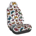 thumbnail image 1 of Balery Cute Butterfly Funda de Asiento para Auto con Diseño - Cubierta Frontal Suave y Transpirable con Protector Antideslizante- 1 Unidad, 1 of 5
