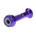 thumbnail image 4 of Juego de 8 piezas de repuesto de cabeza plana para monopatín, hardware de camión, montaje de longboard Púrpura kusrkot Tornillo de hardware para skateboard, 4 of 8