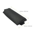 thumbnail image 2 of Chaise Longue Repose-Tête Textilène Noir Adultes Relaxation 2 Pcs 13.8X5.9X2.4In, 2 of 8