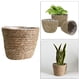 thumbnail image 4 of Canasta de Plantas Canasta Tejida Moderna para Macetas de Interior Plantadores Los 18-19cm, 4 of 9