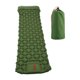 thumbnail image 1 of Almohadas de camping únicas, almohadillas de dormir no unibles, mat de camping con almohada para acampar y hacer senderismo, color verde, 1 of 7