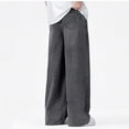 thumbnail image 6 of Mifsaly Boys Wide Leg Jeans Teen Baggy High Waist Denim Pants Relaxed Fit Going Out Casual Streetwear with Pockets, 6 of 6