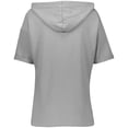 thumbnail image 3 of Holloway Sportswear S Womens Sophomore Short Sleeve Hoodie Athletic Heather 229776, 3 of 5