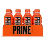 Prime Hydration with BCAA Blend for Muscle Recovery Orange (12 Drinks, 16 Fl Oz. Each)