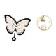 thumbnail image 5 of Reloj de pared acrílico de mariposa, escultura de metal, figura decorativa que no hace , adorno para oficina, comedor, habitación infantil, casa, 5 of 8