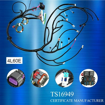Fit LS SWAPS DBC 4.8 5.3 6.0 1999-2006 LS1-4L60E Wiring Harness Stand Alone USA
