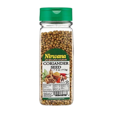 CORIANDER SEED 4 OZ JAR BY NIRWANA