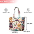 thumbnail image 4 of Colorful Mexican Elements Travel Tote Bags for Women Carry On,Large Weekender Bags for Women Travel,Multi Functional Duffle Bag for Work,Shopping,Sports, 4 of 5