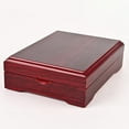 thumbnail image 6 of Portable Wooden Display Box Organizer Box Storage Case Durable Medal Badge Medal 10cmx10cmx3.5cm, 6 of 8