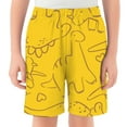 thumbnail image 2 of Krdevn Boys Summer Casual Shorts Dinosaur Print Elastic Waist Comfortable Kids Beach Play Shorts for Toddler To Teen,11-12 Years, 2 of 4