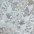 thumbnail image 5 of Long Table Runner Lace Embroidered Dresser Scarf Flower Doilies for Wedding Party Cabinet Dinner Tables, 5 of 7