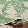 thumbnail image 3 of Mark&Day Outdoor Rugs, 6x9 Kalenna Coastal Indoor/Outdoor Forest Green Area Rug, Non Shedding Green Beige Carpet for Patio, Porch, Deck, Bedroom, Living Room or Kitchen (6'7" x 9'), 3 of 4