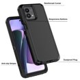 thumbnail image 6 of For Motorola Moto G Stylus 5G 2024 Phone Case, Ebizware Shockproof Dual Layer Rugged Case Military Grade Heavy Duty Full Body Protective Cover for Moto G Stylus 5G 2024 - Black, 6 of 9