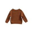 thumbnail image 3 of Wassery Baby Girls Boys Sweater Knit Pullover Long Sleeve Crew Neck Warm Jumper Autumn Winter Clothing Casual Infant Baby Top 3-9M, 3 of 6