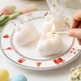 thumbnail image 6 of AURIGATE Easter Bunny Scented Candle British Pear & Freesia Fragrance Wax Rabbit Shaped Candle for Easter Gift Home Decor Party Table Decoration, 6 of 6