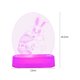 thumbnail image 3 of Adorno de lámpara de dormitorio portátil con luz nocturna LED 3D para oficina en casa (E), 3 of 8