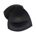 thumbnail image 1 of Guardurnaity Almohadillas para sujetador transpirables y agradables para la piel, hechas de esponja, para un cómodo, insertos para sujetador con Ropa interior Negro, 1 of 6