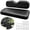 Black, variant on Universal Golf Cart Rear Seat Replacement Cushion for EZGO TXT/Club Car/Yamaha Golf Cart Back Seat Cushion Set, Black