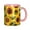 Pink, variant on Sunflower Coffee Mug Fun Custom Ceramic Mugs 11oz Black