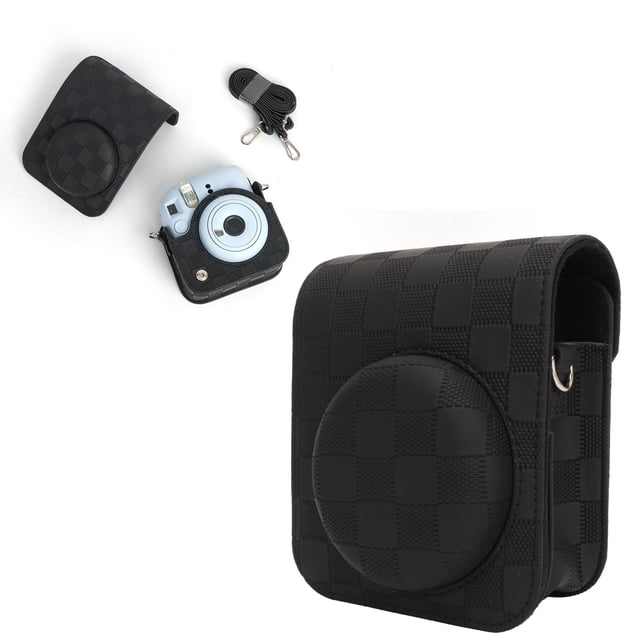 Estuche para Cámara Fujifilm Mini 12 ANGGREK de Piel sintética Estilo vintage
