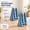 Blue(microfiber Mop Pads), variant on 42" Commercial Dust Mop for Floor Cleaning with Long Handle, Large Flat Mop with 2 Replaceable Pads, Industrial Sweeping Broom for Hardwood, Tile, Gym, Office, Mall, Warehouse