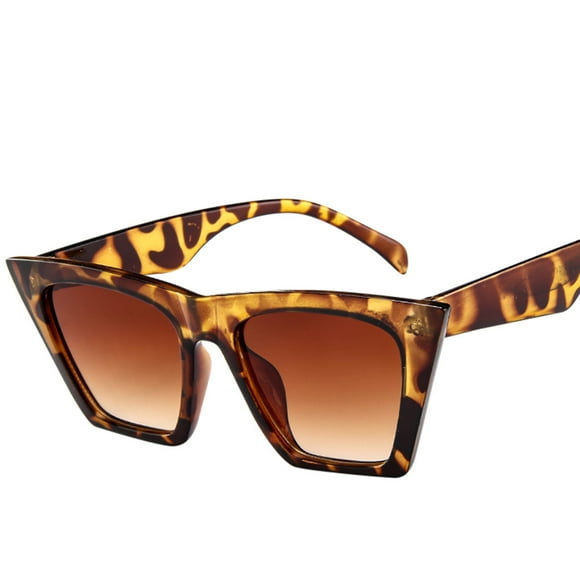 PMUYBHF Womens Sunglasses Cat Eye Fashion Women Ladies Oversized Sunglasses Vintage Retro Cat Eye Sun Glasses Oversized Sunglasses for Women Toddler Sunglasses 3 Year Old