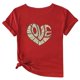 thumbnail image 1 of Camisetas de Manga Corta para Mujeres, Camiseta de Cuello Redondo Impresa de Moda, Primavera Y Verano Casual, 1 of 1
