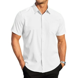 van heusen men's regular fit oxford button down collar dress shirt, white,  3x-large - Walmart.com