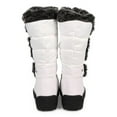 thumbnail image 4 of Nature Breeze DF72 Women Nylon Fur Trimmed Quilted Lace Up Winter Boot, 4 of 5