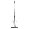 thumbnail image 2 of Single Rod Adjustable Telescopic Coat Rack Simple Assembly Bedroom Movable Garment Hanger Balcony Cloth Drying Display Rack, 2 of 8