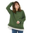 thumbnail image 1 of WEAIXIMIUNG Sweatshirts à Col Rond pour Femmes, Designs Mignons, Sweatshirts Décontractés à Manches Longues, Tunique Légère à Col Rond, Pulls d'Automne, 1 of 6