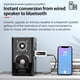 thumbnail image 4 of Receptor FM Bluetooth para coche con USB, reproductor MP3, salida de audio auxiliar, transmisor estéreo, adaptador Bluetooth 5.0, 4 of 6