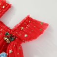 thumbnail image 4 of enyan Toddler Baby Girl Christmas Dress Star Sequin Layered Tutu Tulle Dress Girls Cake Smash Xmas Tree Dresses Red,2-3 Years, 4 of 7