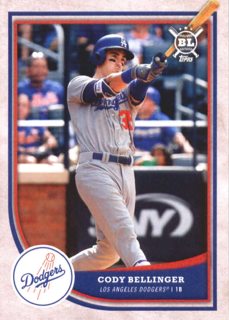 2018 Topps Big League Los Angeles Dodgers Base Team Set 13 Cards