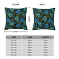 thumbnail image 6 of Wukai Play Game Premium Polyester Fleece Pillow Covers with Hidden Zipper Closure,Luxuriously Soft and Durable-20"x20", 6 of 7