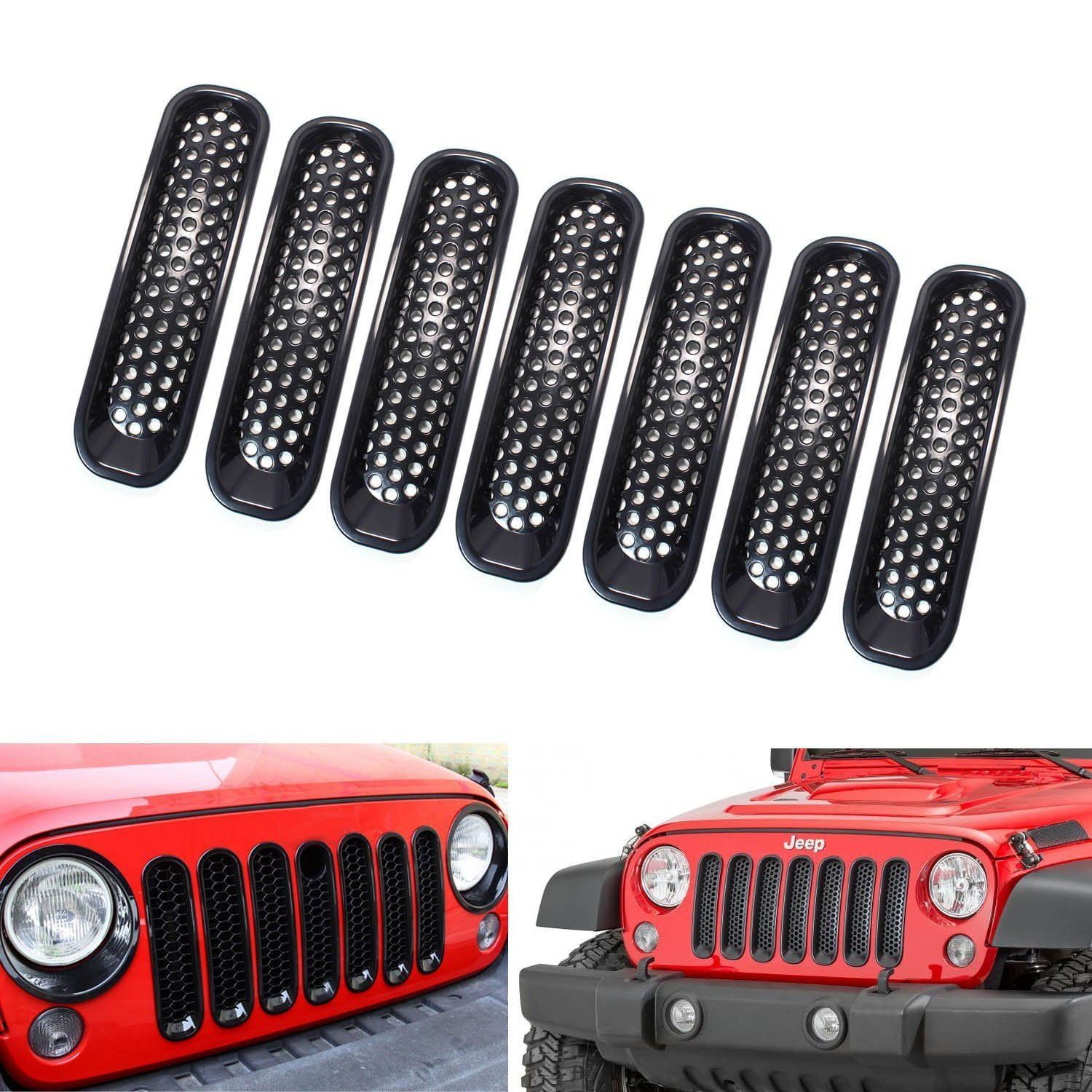 Diamond Plate Cover Trim ABS Plastic For Jeep Wrangler Jk Unlimited 2007-2016 Diamond Plate Cover Trim ABS Plastic For Jeep Wrangler Jk Unlimited 2007-2016