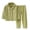 Green, variant on Coerni Kids Velvet Pajamas Toddler Button-Down Solid Long-Sleeve T-Shirt Top + Pants 2PCS Christmas Outfits Clothes