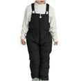 thumbnail image 2 of SHTXOZHI Baby Boys Girls Overall Zip Up Sleeveless Romper Jumpsuit Toddler Winter Warm Snowsuit, 2 of 3