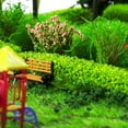 thumbnail image 4 of Feimier Buissons de Fleurs Simulés Tapis d'Herbe Table de Sable Décorations de Gazon Train Paysage, 4 of 10