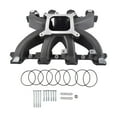 thumbnail image 2 of 300-132 Single Plane Carb Intake Manifold Black For GM LS Gen III IV LS1 LS2 LS6, 2 of 11