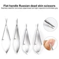 thumbnail image 1 of Cuticle Scissor Rustproof Sharp Single Cross Spring Reduce Friction with Protective Cover Stainless Steel Beauty Care Nail Cutter Scissor for Home, 1 of 8