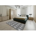 thumbnail image 4 of Ahgly Company Indoor Rectangle Patterned Light Black Novelty Area Rugs, 3' x 5', 4 of 6