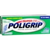 SUPER POLIGRIP Denture Adhesive Cream Artificial Flavor/Color Free 0.75 oz (Pack of 3)