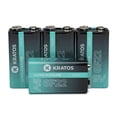 thumbnail image 1 of Batería 9V Kratos Power 6F22 Ultra Alcalina Paquete de 4, 1 of 5