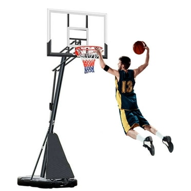Inolait 90 - 120 in Adjustable Height Weatherproof Outdoor Portable Basketball System