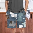 thumbnail image 7 of GZHJMY Dog Pajama Pants Short for Men, Lounge Pants Lightweight Men Pajama Bottoms with Drawstring Pockets, Christmas New Year Birthday Gifts, X-Large, 7 of 7