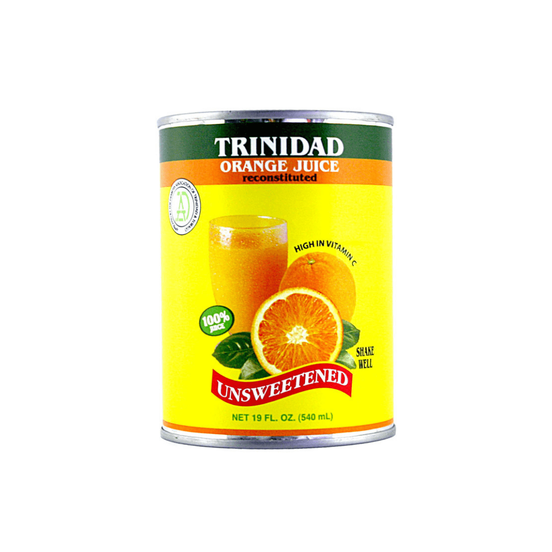Trinidad Orange Juice Unsweetened (19 fl oz) 6pk
